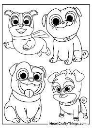 Best of puppy dog pals coloring pages. Puppy Dog Pals Coloring Pages Updated 2021