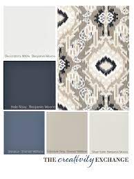 Choosing A Paint Color Palette Using Fabric Inspiration Bunte Hauser Malfarben Farbinspiration