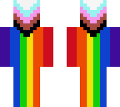 If you got problems using the minecraft commands on a server, put. Pride Flag Minecraft Skin