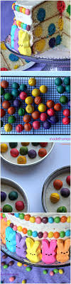 Polka Dot Cake Perfect Surprise On The Inside For Easter This Is So Easy To Make With Boxed Cake Mix Gateau De Paques Gateau Deco Gateau