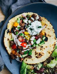 Greek Inspired Lamb Tacos Brooklyn Supper Recipe Lamb Taco Ground Lamb Recipes Lamb Tacos Recipes