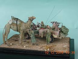 1 35 Scale British Sas Land Rover Pink Panther By Ademodelart Land Rover Military Diorama Jeep