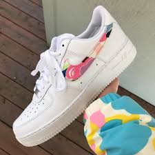 Black Lives Matter Custom Air Forces Cotton Candy Camo Bape Custom Air Force 1 Low Trending Sneakers Cute Shoes Dream Shoes
