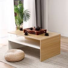 Existe aussi en version table à. Table Basse De Salon Design Table De Salon En Bois Moderne Avec Rangement 90 60 42cm Chene Blanc Chene Blanc Morr5rh9p2vbfjp106s1400956v40v26c5jsny1