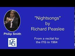 Philip Smith, Trumpet: "Nightsongs" by Richard Peaslee, with Spoken  Introduction by Mr. Smith