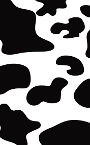 It features a series of swirling, geometric designs against a white background with a gray and black color palette for luxe and artful style. Cow Pattern Wallpapers Top Free Cow Pattern Backgrounds Wallpaperaccess