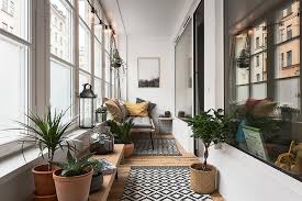 Une Loggia Couloir Appartement Design Deco Veranda Deco