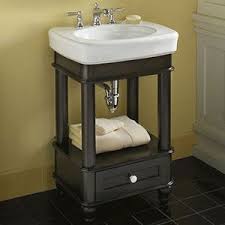 No detail was overlooked in the meticulous crafting of this collection, from the premium hardwoods to the specially designed hardware and vanity tops, all available in an array of. Guest Bath Small Vanity L Kohler K2461f2 K23408wh Bancroft 24 Bathroom Vanity Black For Contemporary Bathroom Vanity Bathroom Vanity Bathroom Vanity Black