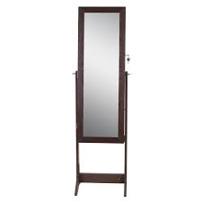 Maybe you would like to learn more about one of these? Viscologic Retro Star Wooden Free Floor Standing Wall Hang Able Mirrored Jewelry Organizer Cabinet Armoire Brown Mattressdirect