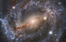 Galaxia espiral barrada ngc 2608, rodeada por muchas muchas otras galaxias conoce a ngc 2608, una galaxia espiral barrada a unos 93 millones de años luz de distancia, en la constelación de cáncer. Picture Of The Week Esa Hubble