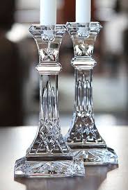 Candle crystal wedding candle holders wholesale metal home decorative candle candelabra crystal candlestick holder for wedding. Waterford Lismore 8 Crystal Candlesticks Pair Crystal Candlesticks Candlesticks Crystal Glassware