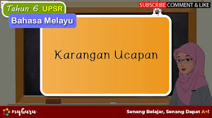 Bahasa melayu pemahaman tahun 1 bahasa malaysia tadika via www.pinterest.com. Tahun 6 Bahasa Melayu Upsr Penulisan Karangan Ucapan Youtube