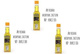 Khasiat minyak zaitun telah dirasakan sejak dahulu baik untuk kesehatan, kecantikan, pengobatan, dan lainnya. Ar Redha Minyak Zaitun 100 Extra Virgin Olive Oil Sunnah Rasulullah