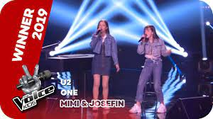 Kloss was joined by former the voice of germany duo coach michi & smudo, and by debutants álvaro soler and wincent weiss. U2 One Mimi Josefin Winner The Voice Kids 2019 Sat 1 Youtube