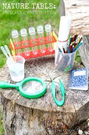 Science For Kids Nature Investigation Table Pre K Pages Science For Kids Nature Kids Science Activities For Kids
