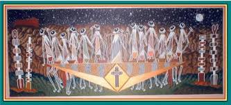 Indigenous Jesus Australian Aboriginal Artist Greg Weatherby Aboriginal Artists Aboriginal Christian Art