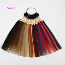 100 Remy Human Hair Color Rings Color Charts 36 Colors