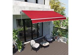 Aecojoy 10'×8' patio awning retractable sun shade awning cover outdoor patio canopy sunsetter deck awnings with manual crank handle, beige 4.1 out of 5 stars 1,103 $153.99 $ 153. Outdoor Shades You Ll Love In 2021 Wayfair
