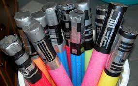 Star Wars Duct Tape Light Sabers Star Wars Crafts Star Wars Diy Star Wars Party