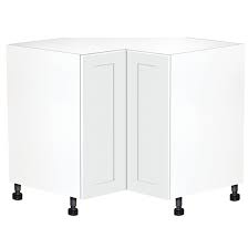 One from the floor, one mid way up, and one at the ceiling. Eklipse Corner Base Cabinet Perle 36 1 4 X 34 3 4 Rd Bc36 Sd Rona
