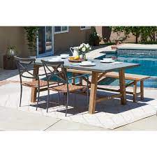 Desborough Rectangular 4 Person 63 Long Dining Set Patio Furniture Deals Patio Dining Set Outdoor Dining Set