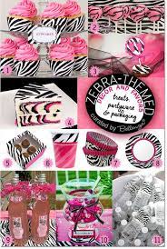 Zebra Themed Baby Shower Ideas Baby Shower Party Decorations Zebra Birthday Party Zebra Party