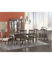 Dining set (dining table, 4 side chairs & 2 arm chairs) at shop better homes & gardens. Furniture Kelly Ripa Home Hayley Dining Furniture Collection Reviews Furniture Macy S Furniture Dining Furniture Contemporary Dining Furniture