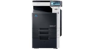 Une vitesse d'impression couleur de 22 ppm. Konica Minolta Bizhub C220 Im Test Testberichte De Note