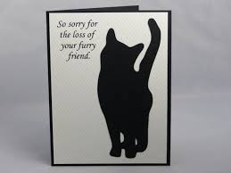 Handmade Greeting Card Pet Sympathy Card Loss Of Pet Card Loss Of Cat Condolence Kitten Kitty Animal So Pet Sympathy Cards Sympathy Cards Pet Sympathy