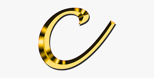 Pattern printing in c programming language is always a favorite topic for all new c programmers.it mainly focuses on outer & inner loops. Letters Abc C Alphabet Learn Education Read Letter C Gold Transparent Hd Png Download Transparent Png Image Pngitem