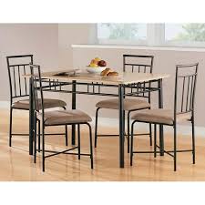 Mainstays 5 Piece Dining Set Multiple Colors Walmart Com In 2020 Metal Dining Set Kitchen Table Chairs Small Kitchen Tables