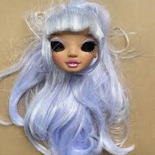 Rainbow barbie doll barbie doll High-Heel Replacement with Sparkly Eyes and  Eyelashes