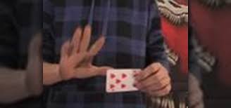 This is how you make a coin disappear. How To Make A Card Vanish From Your Hand And Then Reappear Card Tricks Wonderhowto