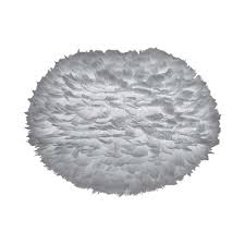 We fell in love with these beautiful goose feather lampshades as soon as we saw them and just had to have them!adorned with big soft textural goose feathers, each shade. Buy The Eos Light Grey By Umage In Our Shop