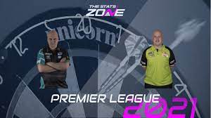 Michael van gerwen begins his title defence and will be shown live on sky sports. 2021 Unibet Premier League Darts Rob Cross Vs Michael Van Gerwen Preview Prediction The Stats Zone