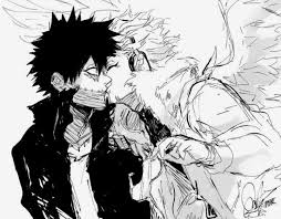 Imágenes del magnífico ship que son el villano dabi y el héroe hawks. Pin On Boku No Hero