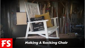 I wouldn't mind having one of these on my new front. 20 Diy Rocking Chair Plans You Can Build Today With Pictures Healthy Handyman