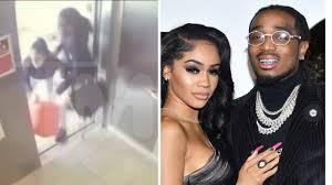 And she's fans had recently started to speculate the pair were donezo after saweetie unfollowed quavo on instagram. Quavo Saweetie Altercation In Elevator Full Video Wtf Youtube