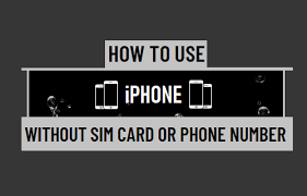Yes, as long as your iphone can be connected to a wifi network, your iphone can work without a sim card for all internet access. How To Use Iphone Without Sim Card Or Phone Number