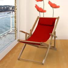 Sling Chair Natural Frame Red Canvas Walmart Com In 2020 Sling Chair Chair Folding Beach Chair