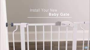 Regalo Baby Easy Step Pressure Mount Assembly Baby Gate 1160 Youtube