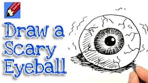 Favorite character/superhero/person mirror makeovers is a fun drawing exercise that allows kids to give themselves a makeover, without changing a thing about them! Learn How To Draw A Scary Eyeball Real Easy Step By Step With Easy Spoken Instructions Youtube