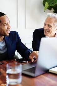 Download Premium Image Of Businessmen Discussing In The Meeting Room Business Portrait Business Man Meeting Photography