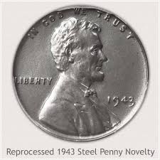As the 1943 steel pennies circulated, the zinc coating started to turn dark gray and almost black. 1943 Penny Value Discover Its Worth