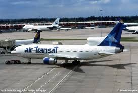 This is the real new look coming out, only a test. Lockheed L 1011 385 3 Tristar 500 C Gtsp 1242 Air Transat Ts Tsc Abpic