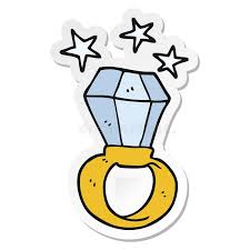 Sticker Cartoon Drawing Doodle Illustration Freehand Free Hand Drawn Hand Drawn Quirky Cute Funny Artwork Crazy Clipart Clip Art Retro Traditional Huge Engagement Ring Shining Diamond Gem Big Objects Icon Sign Symbol All you will need is a pencil, an eraser, and a sheet of paper. sticker cartoon drawing doodle