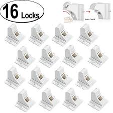 Child Safety Magnetic Cabinet Locks Eco Baby 16 Pack Children Proof Cabinet Drawers Latches Adhes In 2020 Magnetic Cupboard Lock Cupboard Locks Baby Safety Locks
