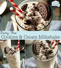 Dairy Free Cookies And Cream Milkshake Dairy Free Cookies Cookies And Cream Milkshake Dairy Free Milkshake