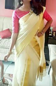 We design custom set mundu for thiruvathirakali and take bulk order based on the request. Kerala Tissue Set Mundu With Designer Supra Collections Facebook