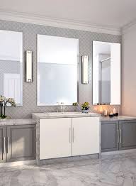 Its wide 54 design is made from solid poplar wood in a neutral finish, and its surface is crafted from engineered stone in a carrara white finish that complements your contemporary decor. Best Bathroom Vanity Lighting Lightology